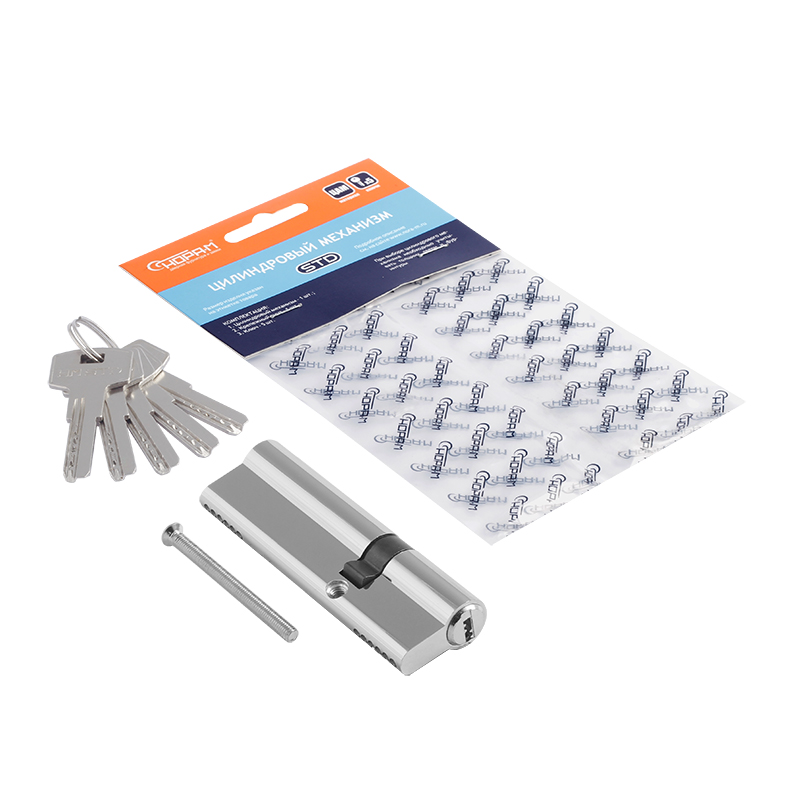 Комплектация и упаковка Цилиндр STD Z ЛП цвет Хром Нора-М