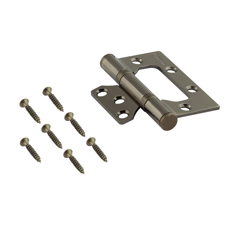 Комплектация и упаковка Петля без врезки 800-3" (75*63*2,5) без колп. цвет Старая бронза Нора-М