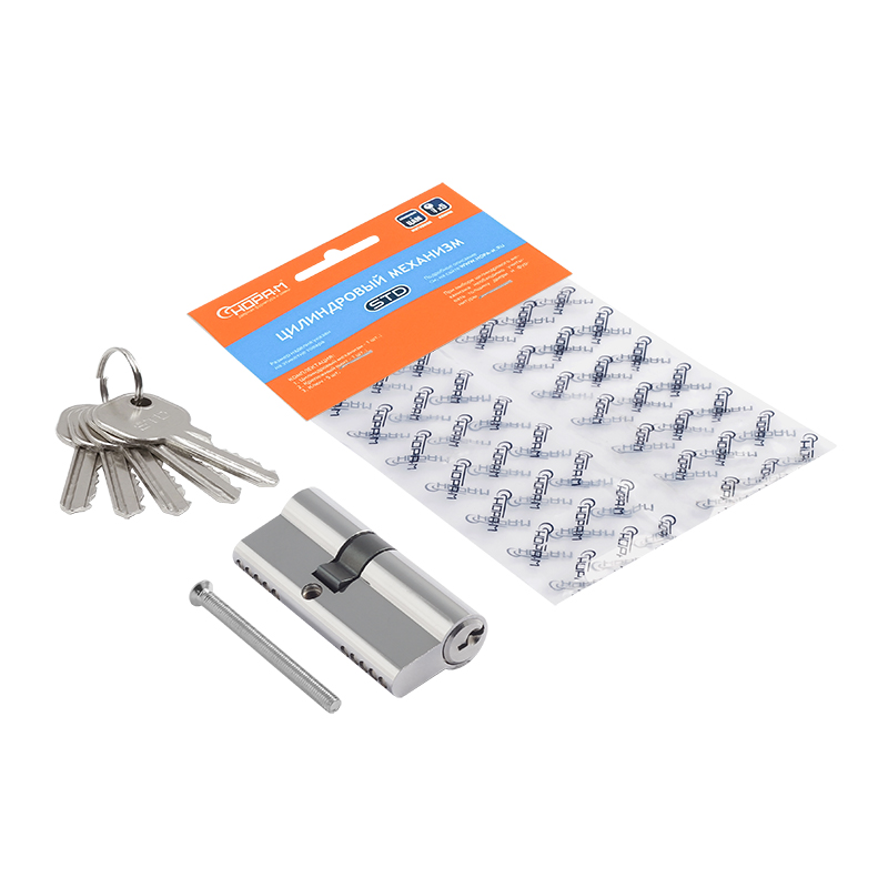 Комплектация и упаковка Цилиндр STD Al Л цвет Хром Нора-М