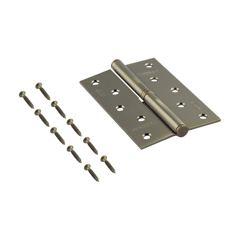 Комплектация и упаковка Петля левая/правая 750-5" STD (120*80*2,5) без колп. цвет Старая бронза Нора-М